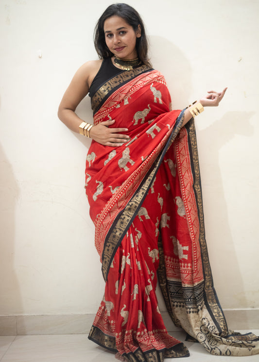 Sambalpuri Cotton Silk Saree