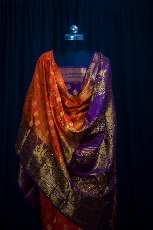 Premium Banarasi Katan Silk Saree