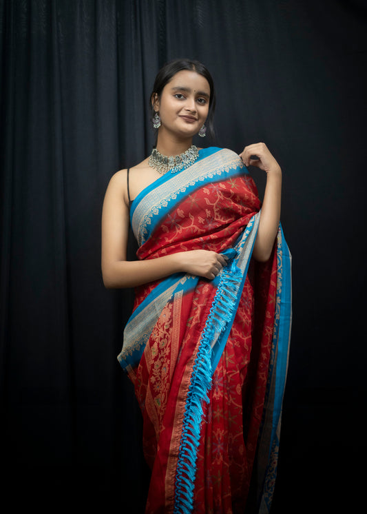 Soft Silk Blend Saree