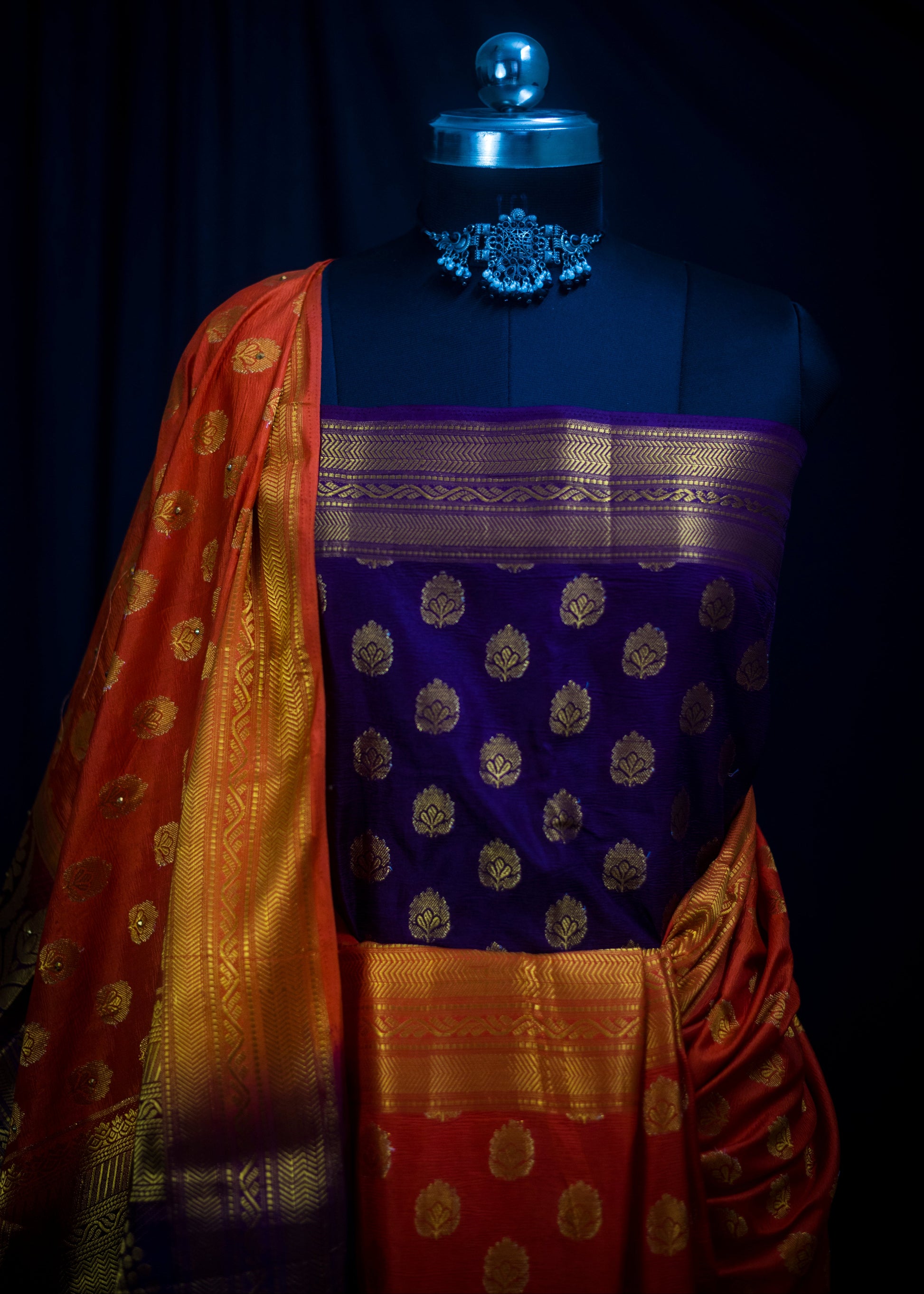 Premium Banarasi Katan Silk Saree