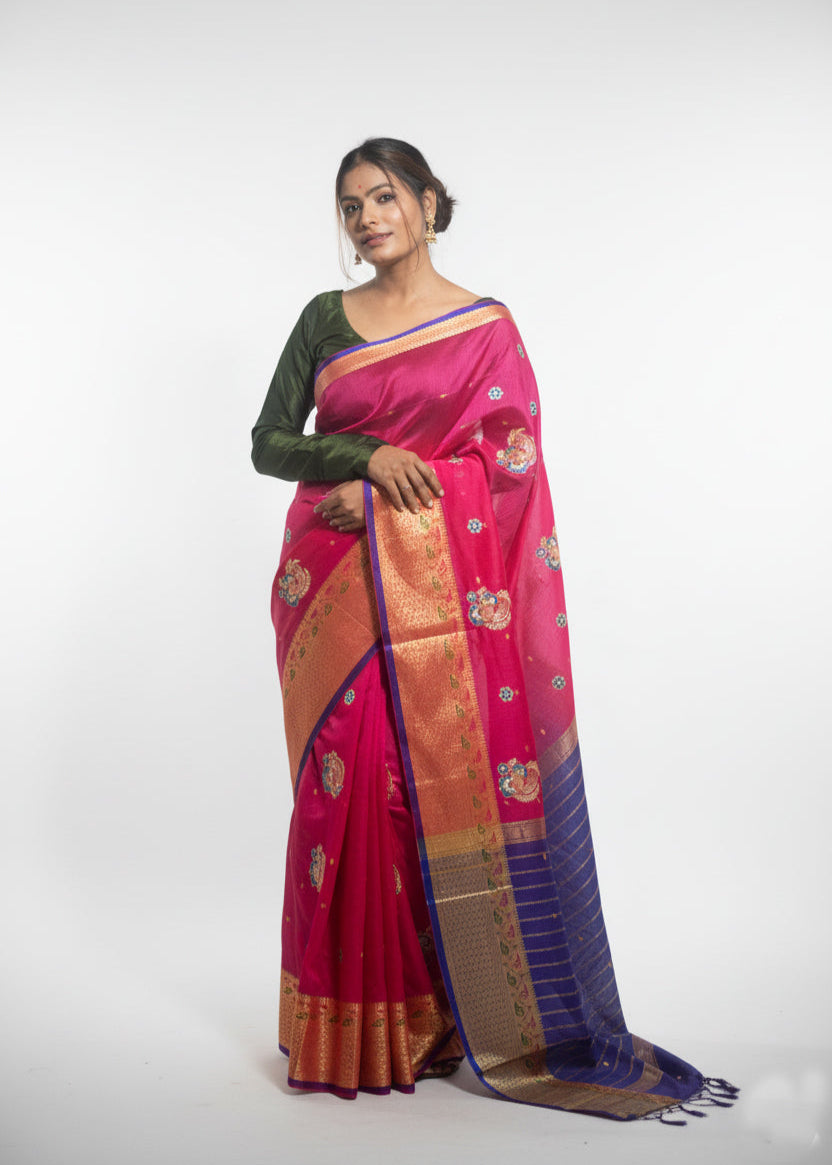 Chandrakor Paithani Saree
