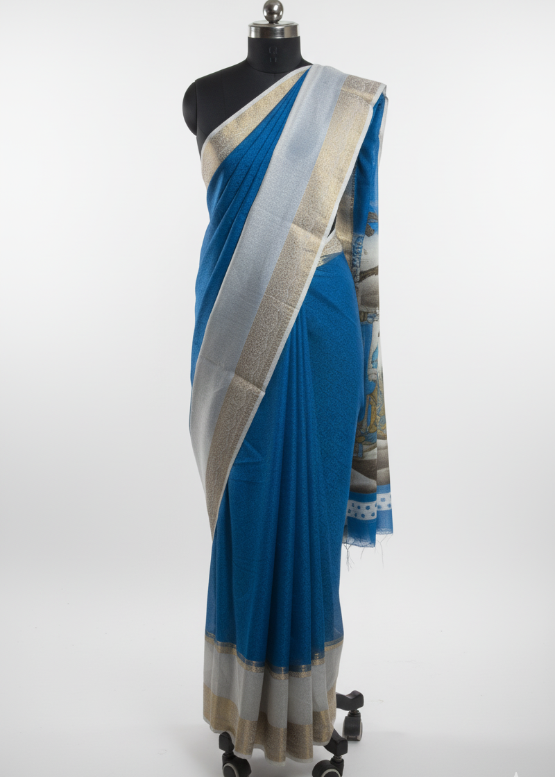 Premium Mysore Silk Crape
