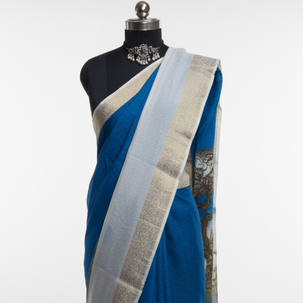 Premium Mysore Silk Crape
