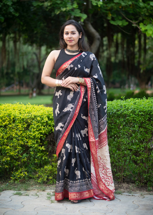 Sambalpuri Cotton Silk Saree