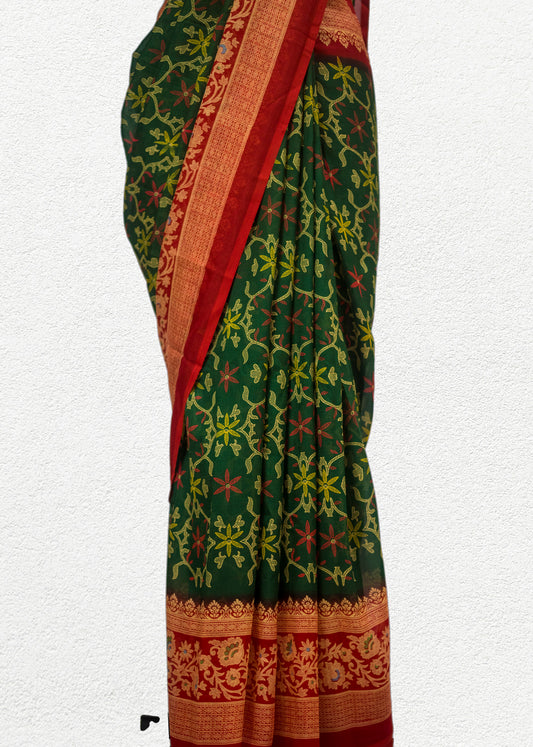 Soft Silk Blend Saree