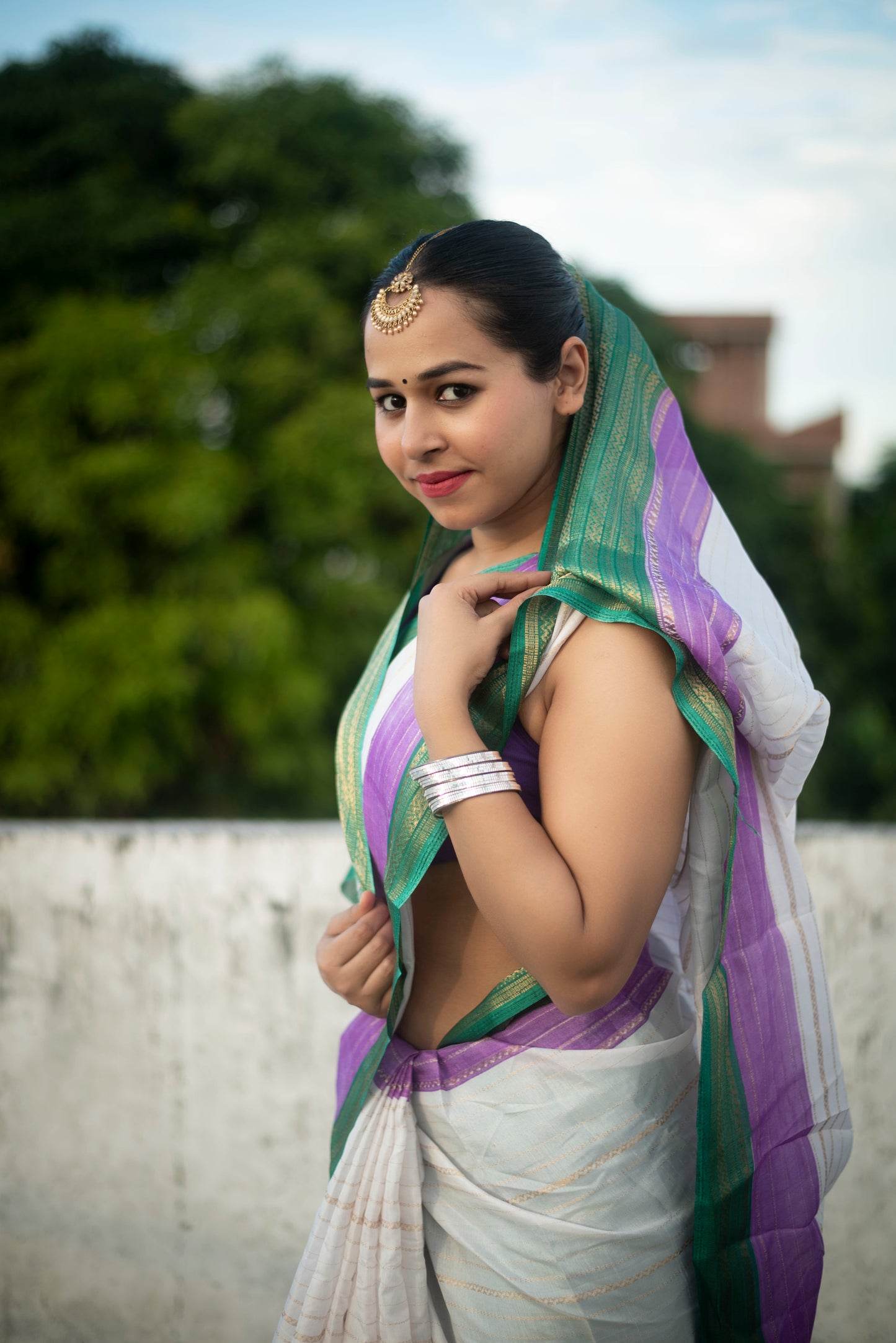 West Bengal Tangail Handloom Saree
